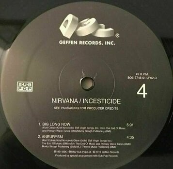 Disque vinyle Nirvana - Incesticide (2 LP) - 6