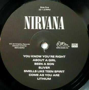 Vinyl Record Nirvana - Nirvana (LP) - 2