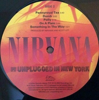 Disco de vinil Nirvana - MTV Unplugged In New York (2 LP) - 4