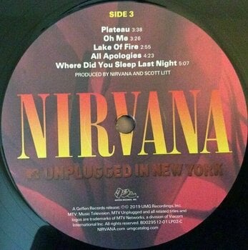 Vinyl Record Nirvana - MTV Unplugged In New York (2 LP) - 5
