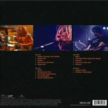 Vinylskiva Nirvana - Live And Loud (2 LP) - 9