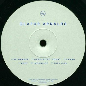Vinyl Record Ólafur Arnalds - Re:Member (LP) - 2