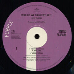 LP ploča Deep Purple - Who Do We Think We Are (LP) - 1
