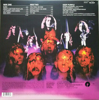 Hanglemez Deep Purple - Burn (Purple Coloured) (LP) - 3