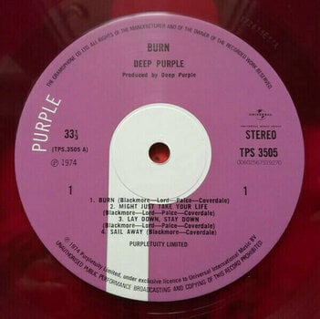 Vinyl Record Deep Purple - Burn (Purple Coloured) (LP) - 4