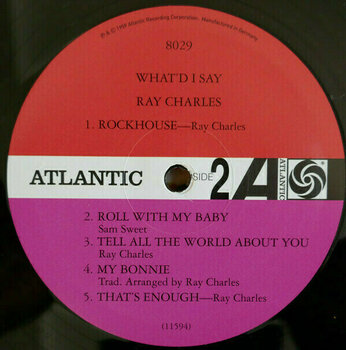 Vinyylilevy Ray Charles - What'd I Say (Mono) (LP) - 3