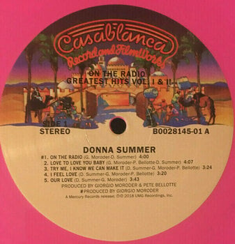 Vinyl Record Donna Summer - On The Radio: Greatest Hits Vol- I & II (2 LP) - 6