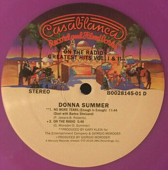 Vinyl Record Donna Summer - On The Radio: Greatest Hits Vol- I & II (2 LP) - 9