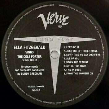 Vinyl Record Ella Fitzgerald - Sings The Cole Porter Songbook (2 LP) - 6