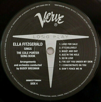 Vinyl Record Ella Fitzgerald - Sings The Cole Porter Songbook (2 LP) - 8