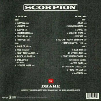 Vinyl Record Drake - Scorpion (2 LP) - 3