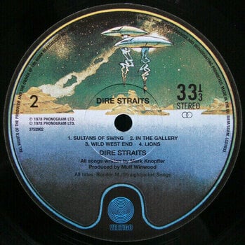 Vinylskiva Dire Straits - Dire Straits (LP) - 8