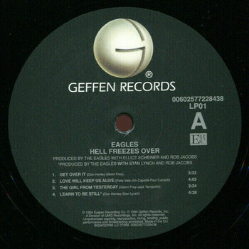 Vinyl Record Eagles - Hell Freezes Over (2 LP) - 3