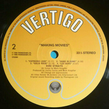 Vinylskiva Dire Straits - Making Movies (LP) - 7