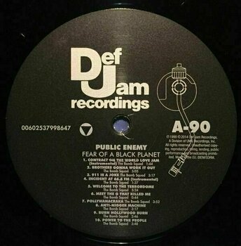 Disque vinyle Public Enemy - Fear Of A Black Planet (LP) - 3