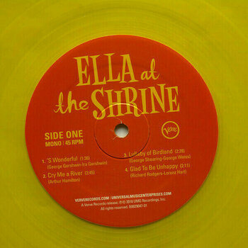 Vinylskiva Ella Fitzgerald - Ella At The Shrine: Prelude (LP) - 5