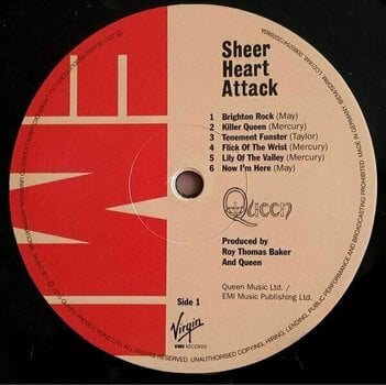 Hanglemez Queen - Sheer Heart Attack (LP) - 2