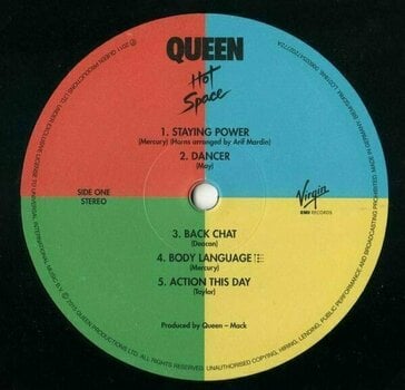 Vinylplade Queen - Hot Space (LP) - 2