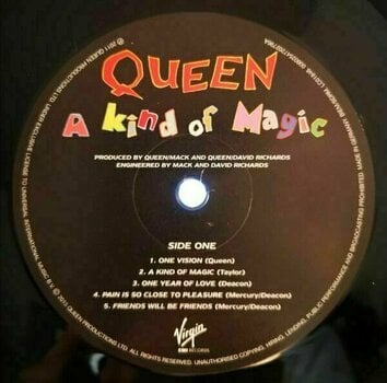 Vinylskiva Queen - A Kind Of Magic (LP) - 2