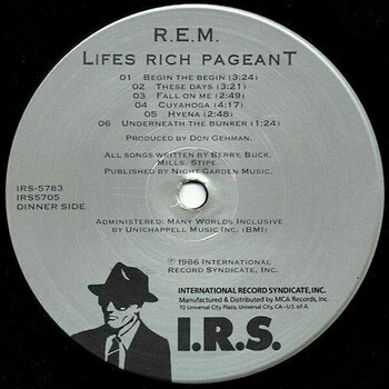 Disco de vinilo R.E.M. - Lifes Rich Pageant (LP) - 3