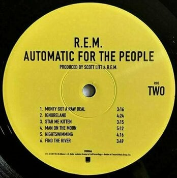 Vinyl Record R.E.M. - Automatic For The People (LP) - 6