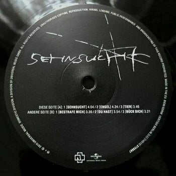 Vinyl Record Rammstein - Sehnsucht (2 LP) - 2