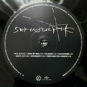 LP Rammstein - Sehnsucht (2 LP) - 4