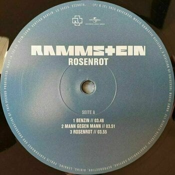 Vinyl Record Rammstein - Rosenrot (2 LP) - 3