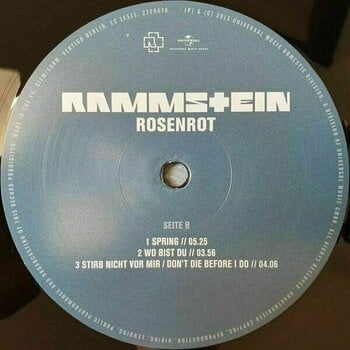 Vinyl Record Rammstein - Rosenrot (2 LP) - 4