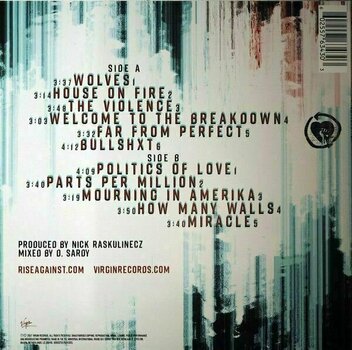 LP Rise Against - Wolves (LP) - 6