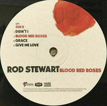 LP Rod Stewart - Blood Red Roses (2 LP) - 5