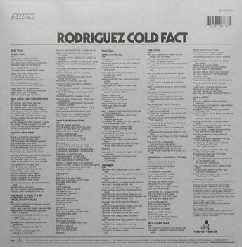 Vinylplade Rodriguez - Cold Fact (LP) - 2