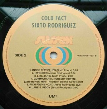 Vinyl Record Rodriguez - Cold Fact (LP) - 4