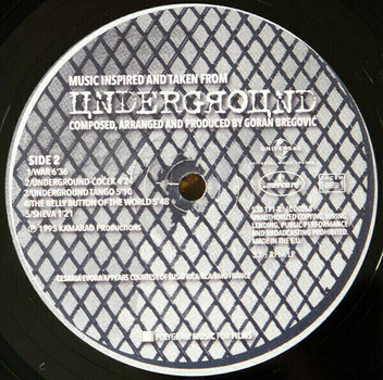 Vinyl Record Goran Bregovic - Underground (LP) - 3