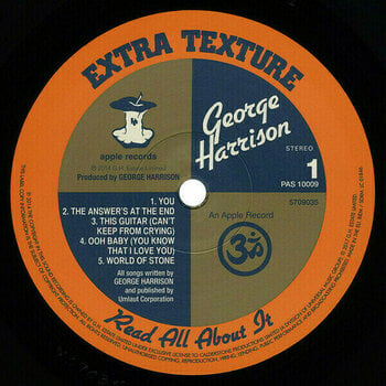 Disque vinyle George Harrison - Extra Texture (LP) - 6
