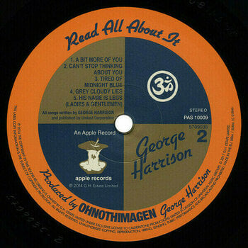 Disque vinyle George Harrison - Extra Texture (LP) - 7