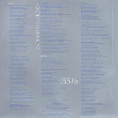 Hanglemez George Harrison - Thirty Three & 1/3 (LP) - 6