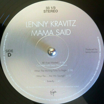 Disque vinyle Lenny Kravitz - Mama Said (2 LP) - 12