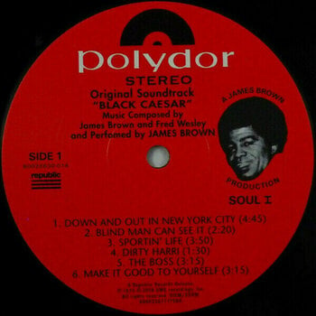 Vinyl Record James Brown - Black Caesar (LP) - 5