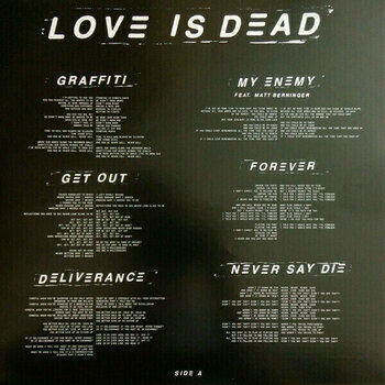 Vinyl Record Chvrches - Love Is Dead (LP) - 11