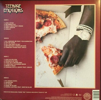 Vinyl Record Lil Yachty - Teenage Emotions (Pink Coloured Vinyl) (2 LP) - 3