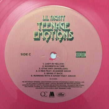 Vinylskiva Lil Yachty - Teenage Emotions (Pink Coloured Vinyl) (2 LP) - 6