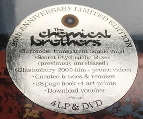 Schallplatte The Chemical Brothers - Surrender (4 LP + DVD) - 6