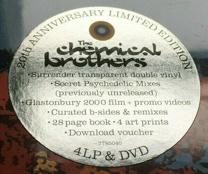 Δίσκος LP The Chemical Brothers - Surrender (4 LP + DVD) - 7