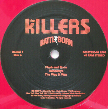 Vinyl Record The Killers - Battle Born (LP) - 5