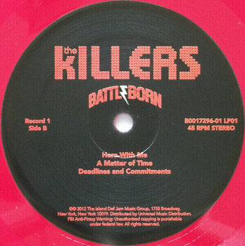 Vinyl Record The Killers - Battle Born (LP) - 6