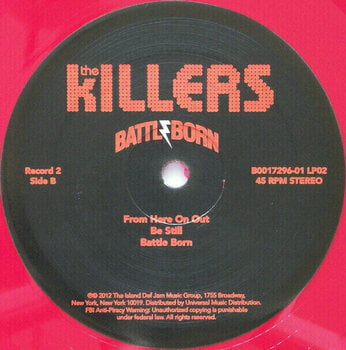 Vinyl Record The Killers - Battle Born (LP) - 7