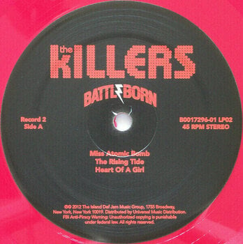 Vinyl Record The Killers - Battle Born (LP) - 8