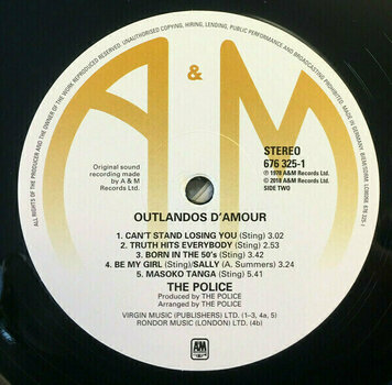 Vinyl Record The Police - Every Move You Make: The Studio Recordings (6 LP) - 8