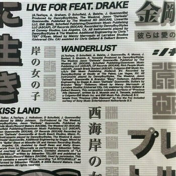 Disque vinyle The Weeknd - Kiss Land (2 LP) - 7
